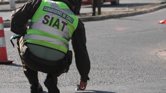Choque múltiple en bypass Rancagua dejó a dos fallecidos