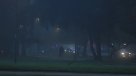 La niebla hoy fue más intensa y adelanta un día nublado y frío