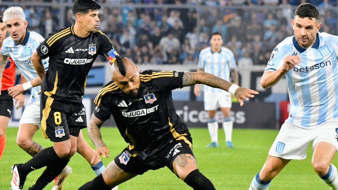 La visita de Colo Colo a Racing por la Copa Libertadores La visita de Colo Colo a Racing por la Copa Libertadores